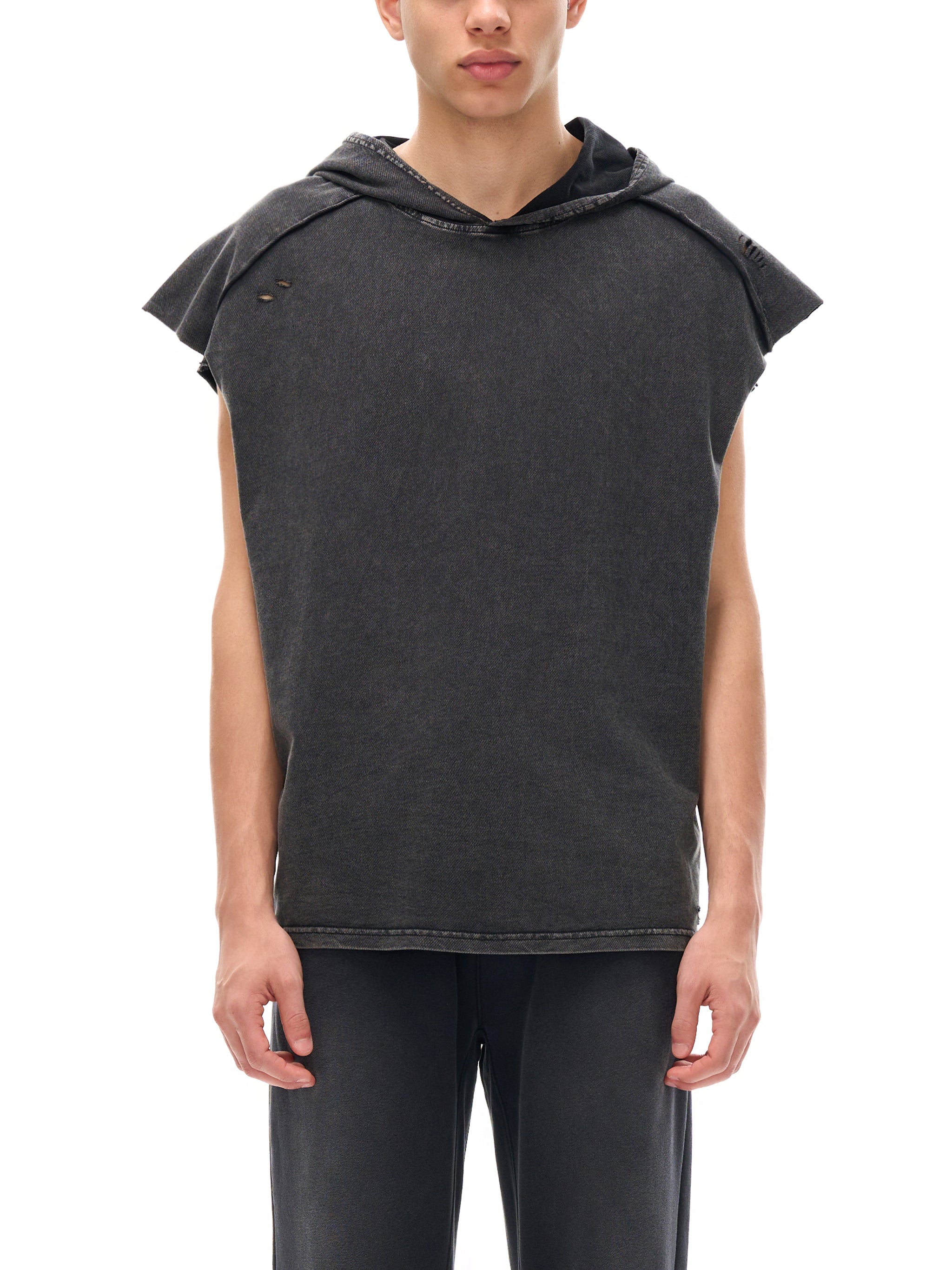 END OF SILENCE Hooded Tank Top