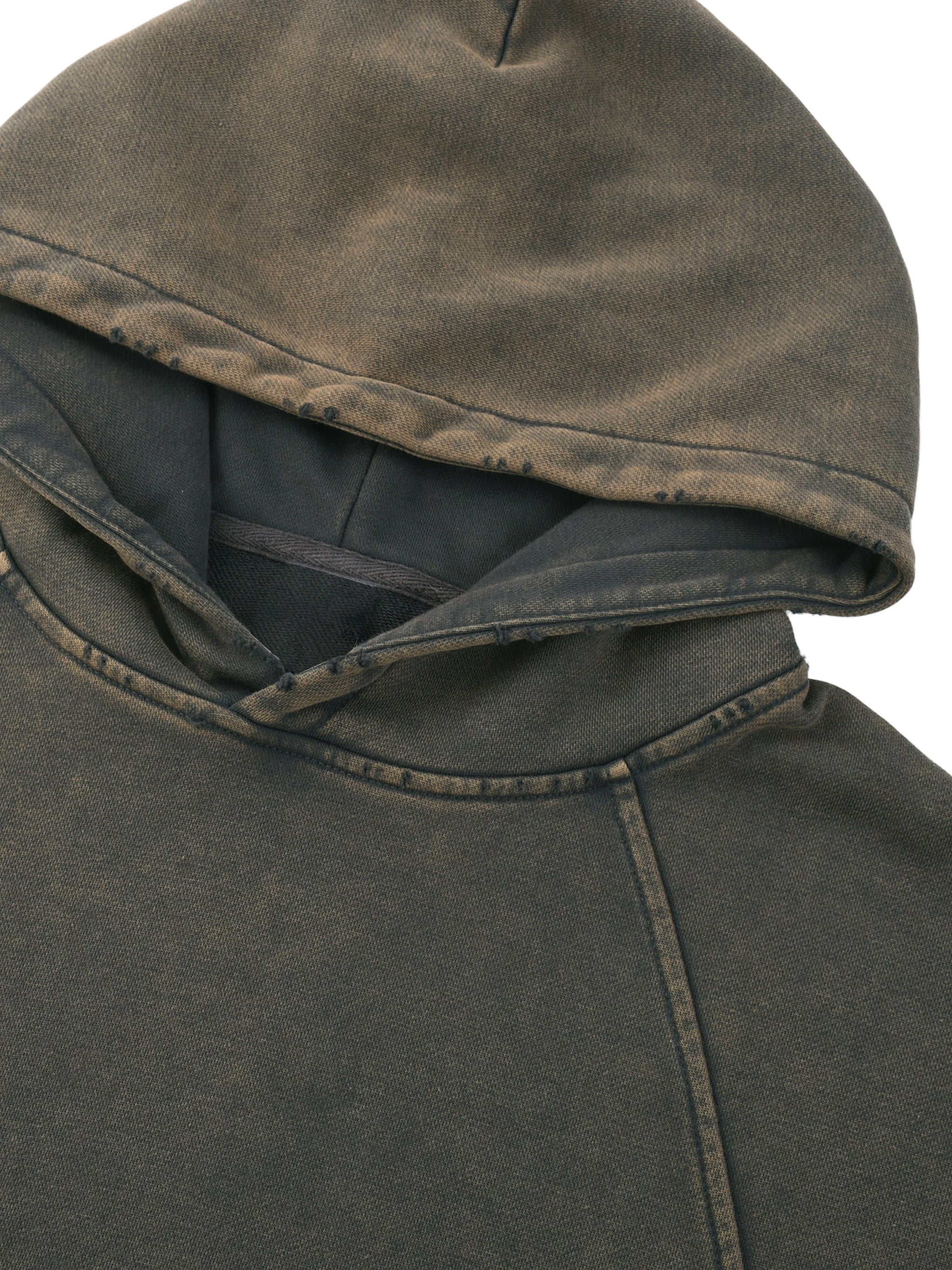 RED Metal Vintage Washed Hoodie