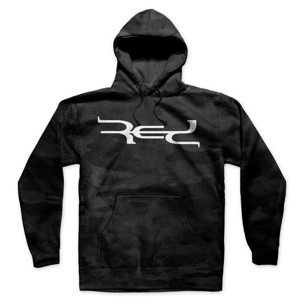 Black Camo RED Unisex Hoodie