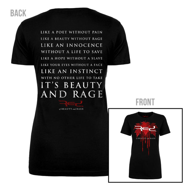 Of Beauty And Rage - The Ever - Women's Fitted T-Shirt